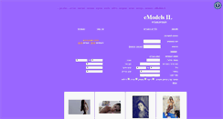 Desktop Screenshot of emodels-il.com